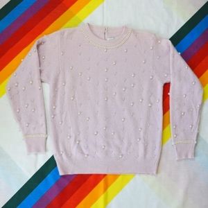 80s Pastel Pink Sweater by Sellecca